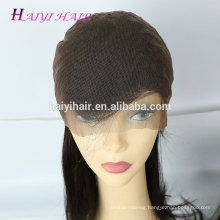 Brazilian human hair cuticle aligned hair glueless wig lace wig